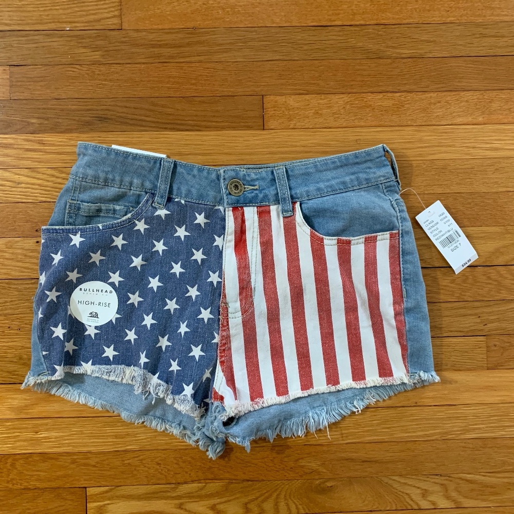 american flag shorts